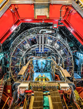 ALICE-Detektor des Large Hadron Colliders am CERN.